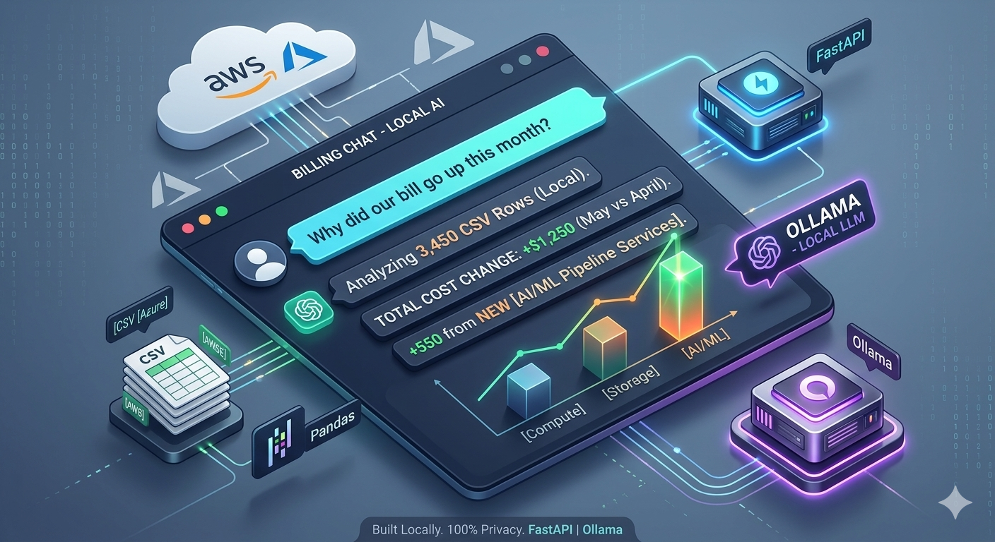 Building a Local AI Billing Chat with FastAPI and Ollama